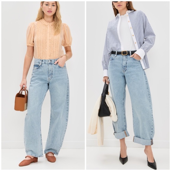 Frame Denim Denim - FRAME The Bubble Barrel Jeans in Outlaw SZ 28